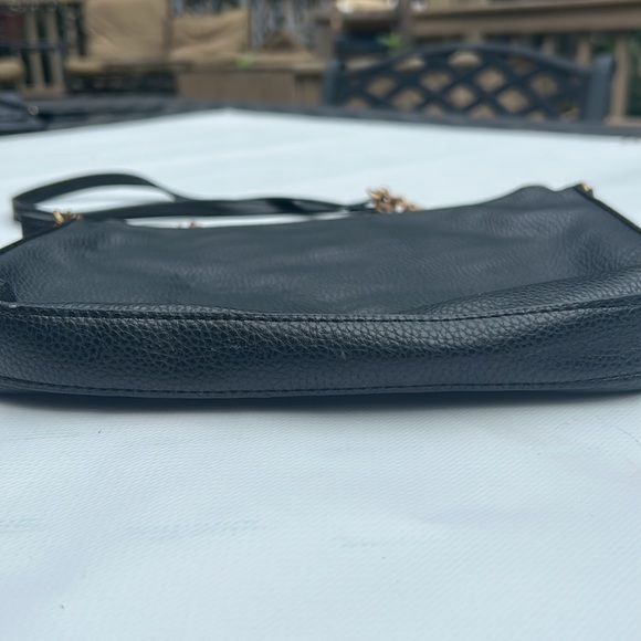 BEBE black Women’s Crossbody Bag Purse with chain - Picture 9 of 11